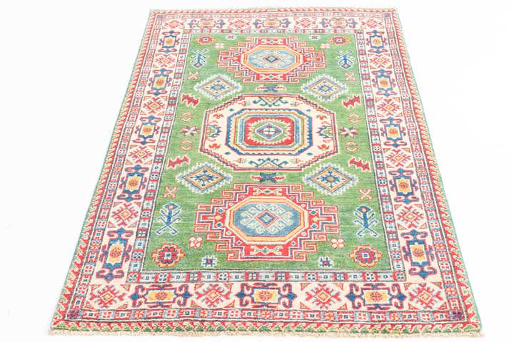 3' 3 x 5' 1 Hand Knotted Kazak Rug