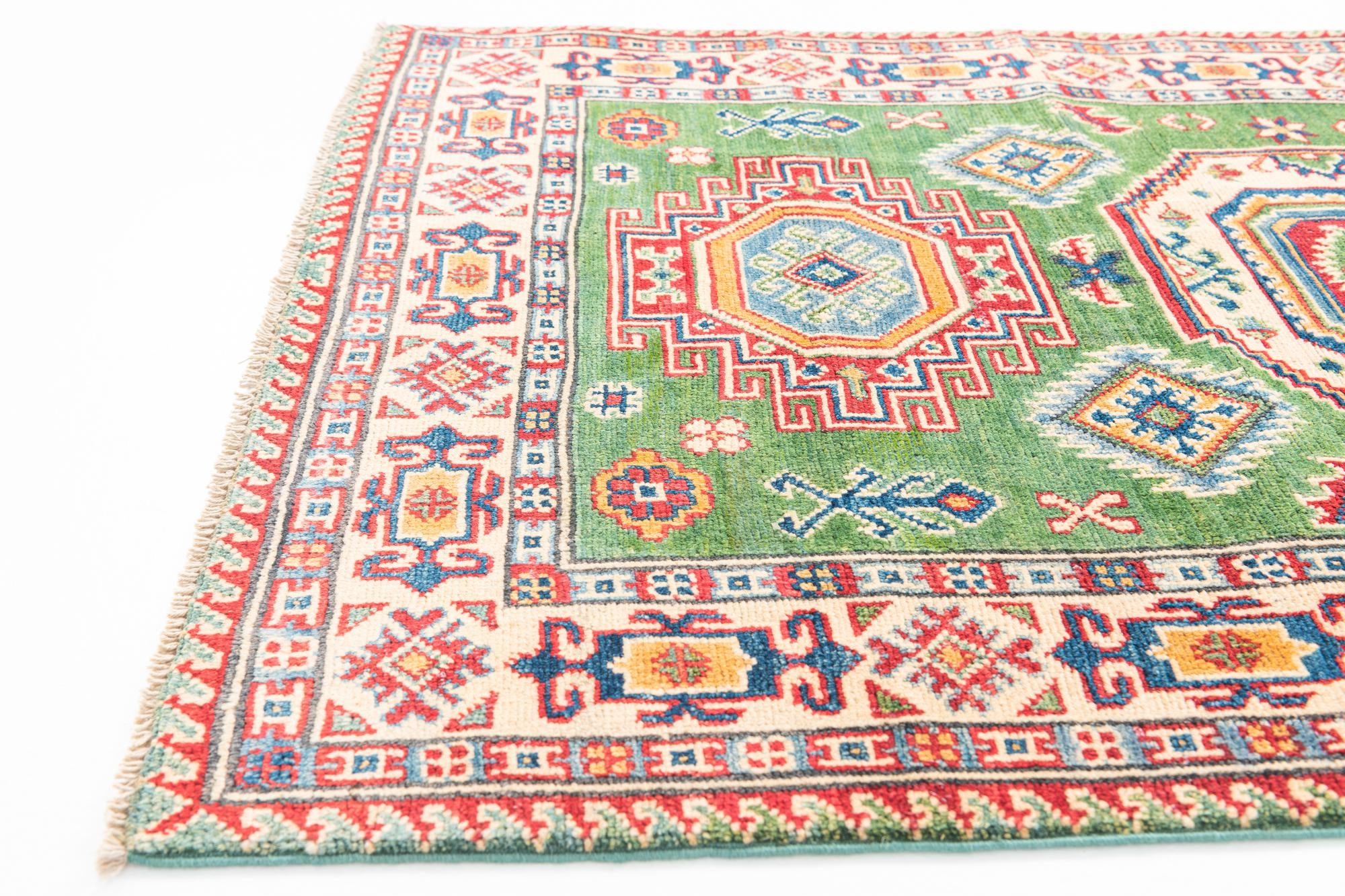 3' 3 x 5' 1 Hand Knotted Kazak Rug