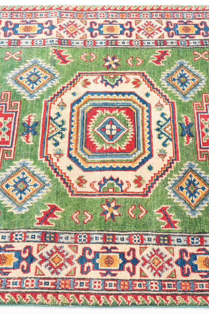 3' 3 x 5' 1 Hand Knotted Kazak Rug