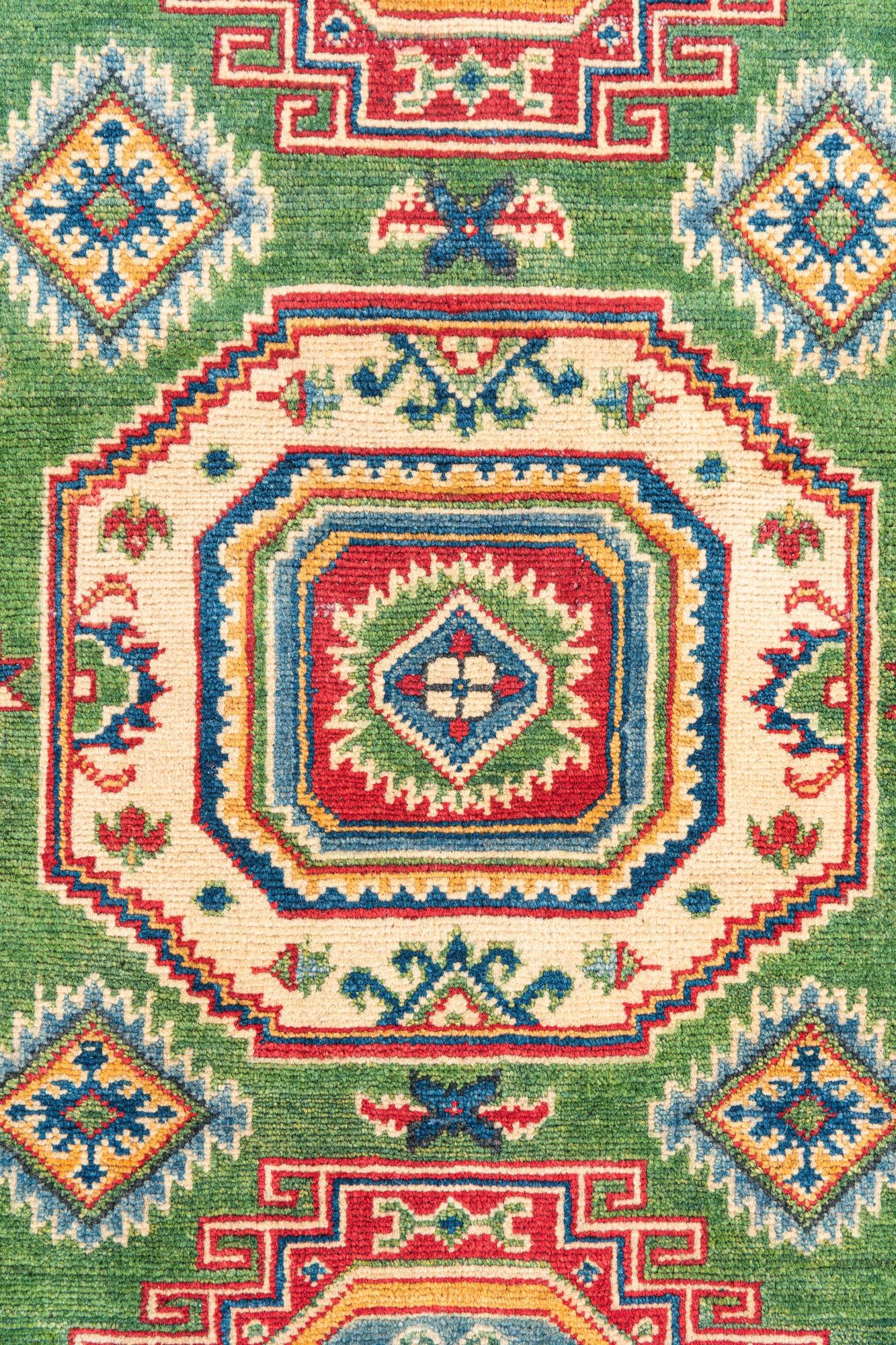 3' 3 x 5' 1 Hand Knotted Kazak Rug