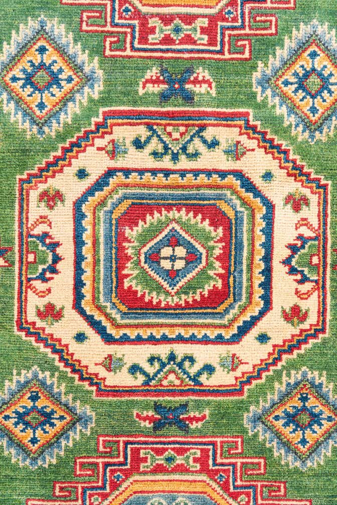3' 3 x 5' 1 Hand Knotted Kazak Rug