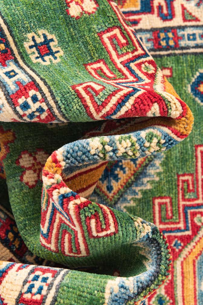 3' 3 x 5' 1 Hand Knotted Kazak Rug