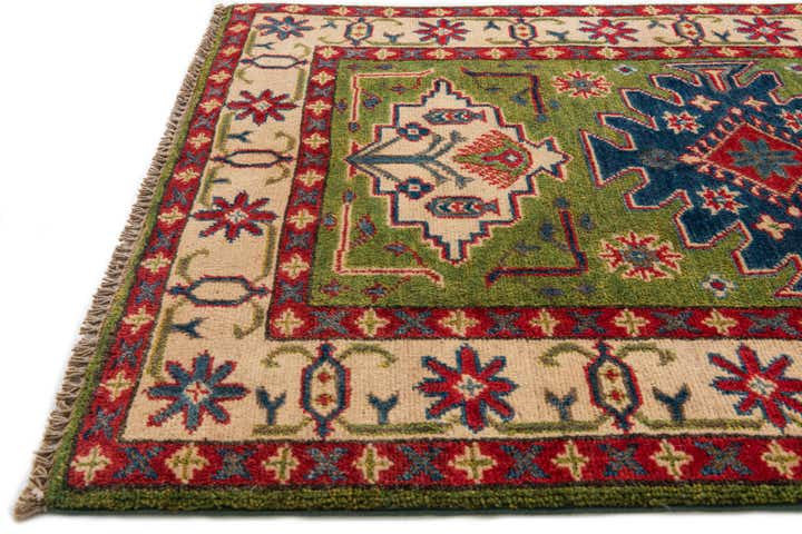 2' 10 x 4' Hand Knotted Kazak Rug