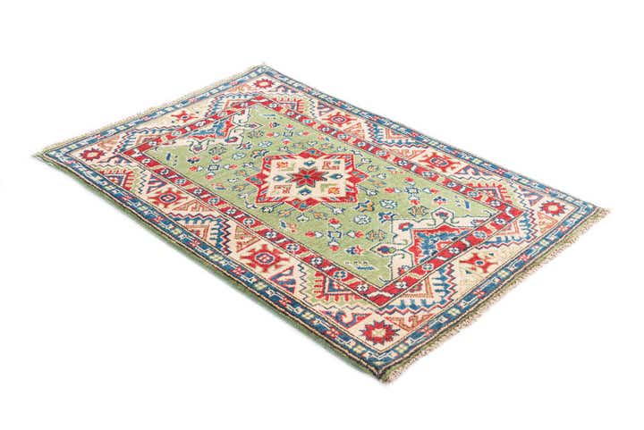 2' 9 x 4' 2 Hand Knotted Kazak Rug