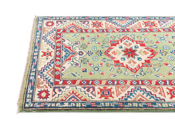 2' 9 x 4' 2 Hand Knotted Kazak Rug