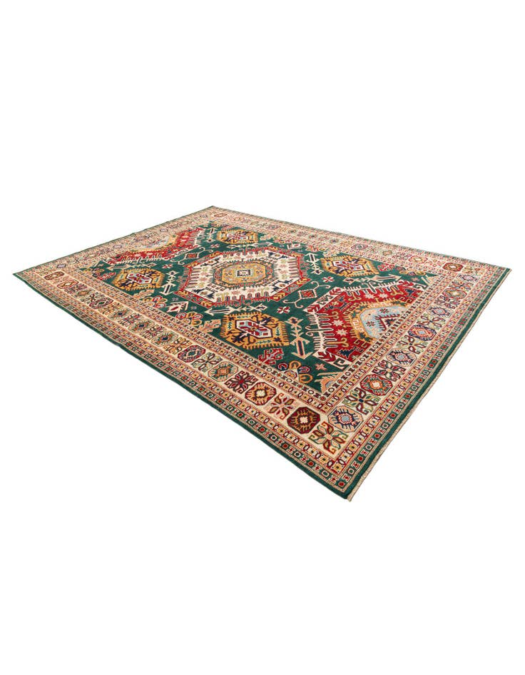 Detail image of 8' 3 x 11' 4  Hand Knotted Kazak Rug