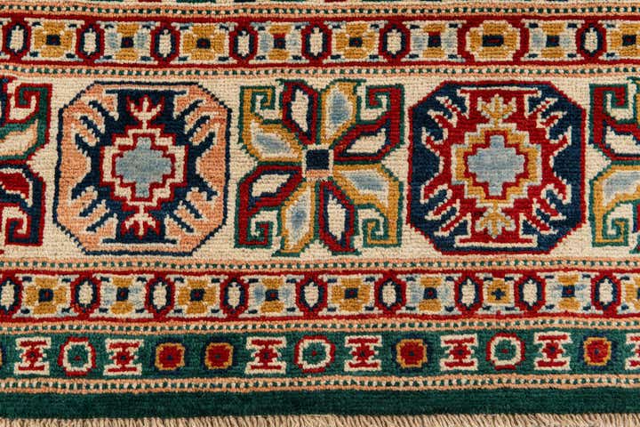 8' 3 x 11' 4 Hand Knotted Kazak Rug