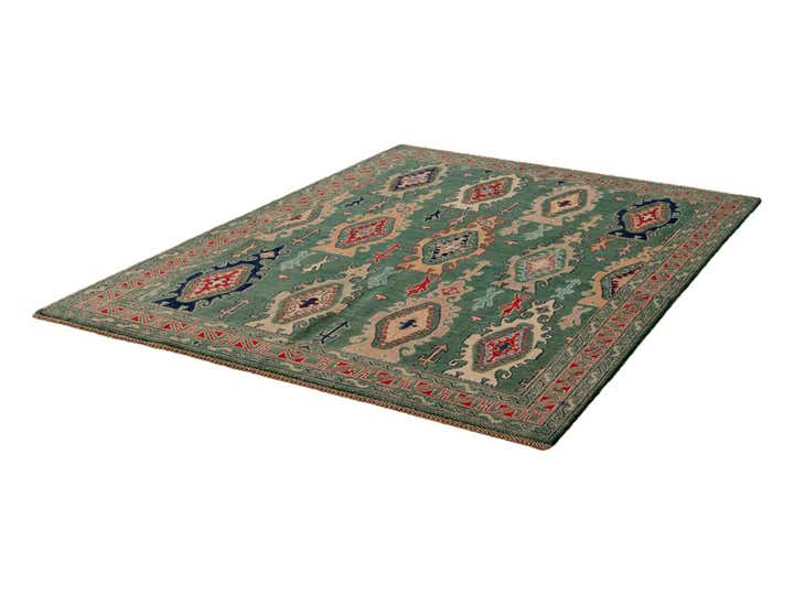 5' 9 x 7' 9 Hand Knotted Kazak Rug