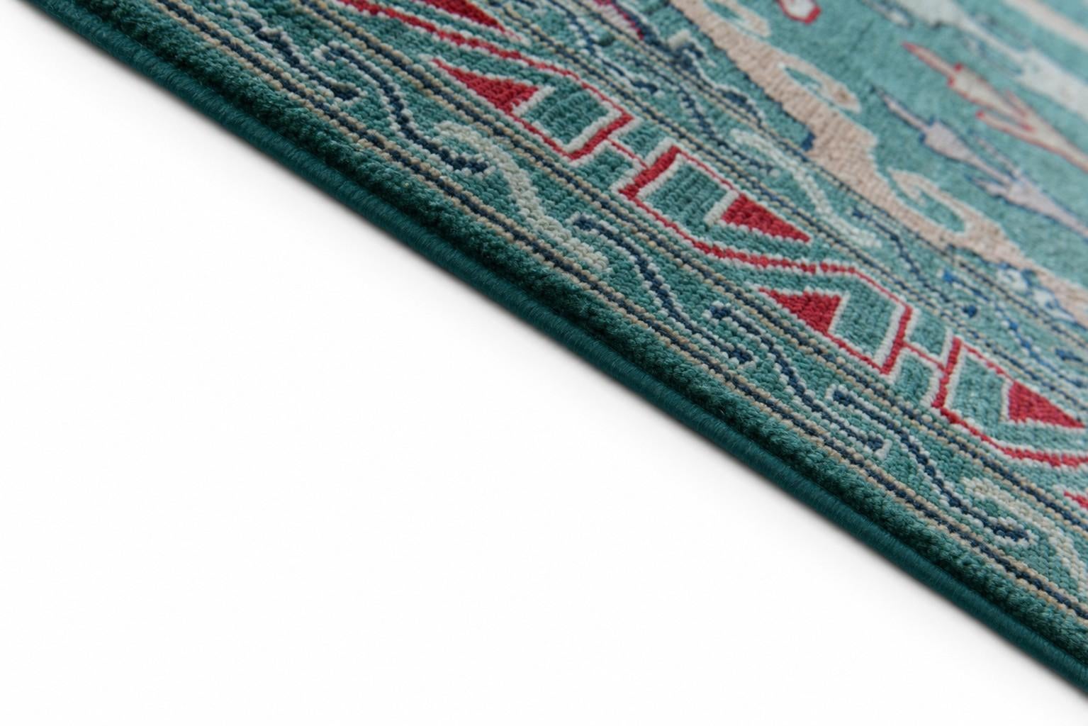 5' 9 x 7' 9 Hand Knotted Kazak Rug