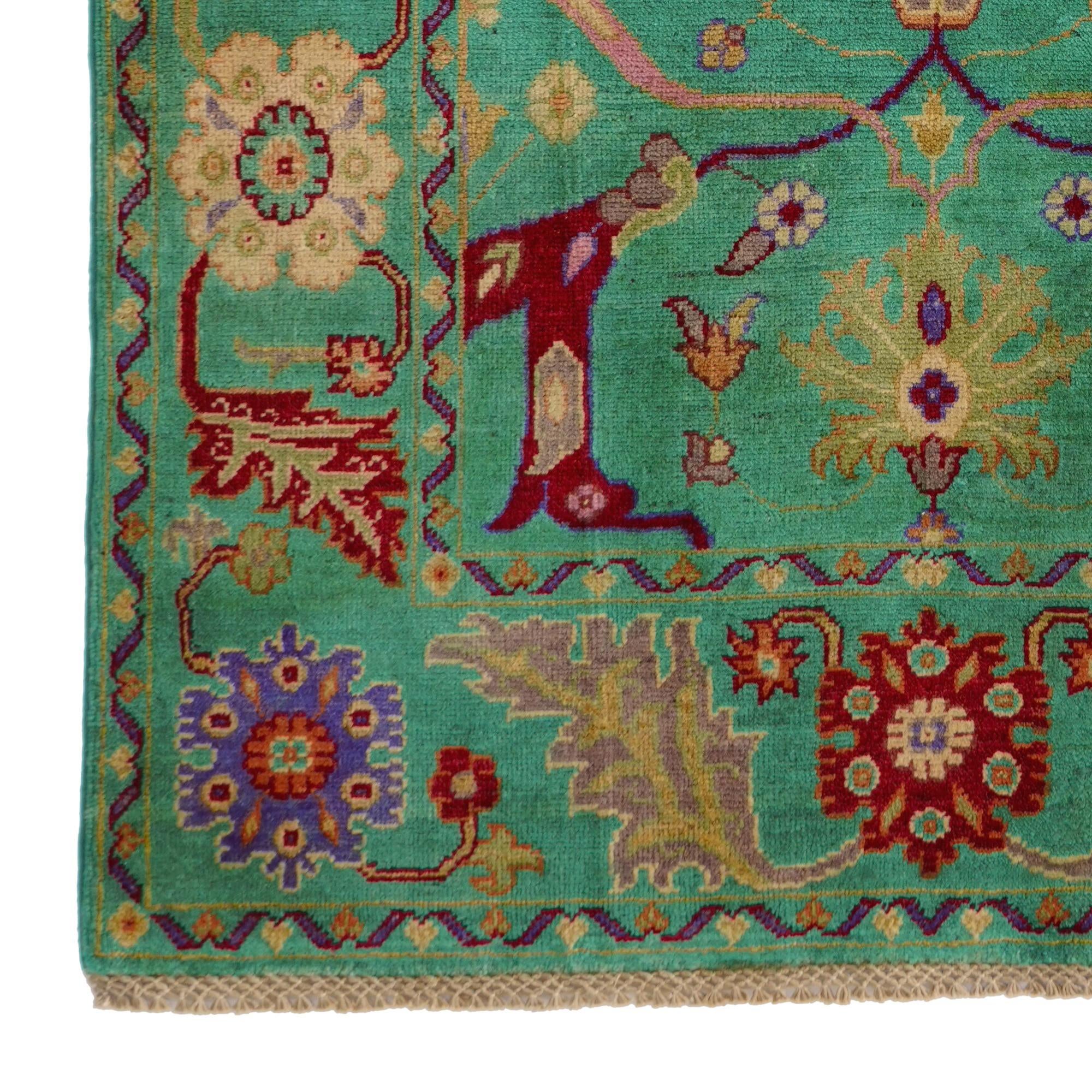 3' 11 x 6' 4 Hand Knotted Kazak Rug
