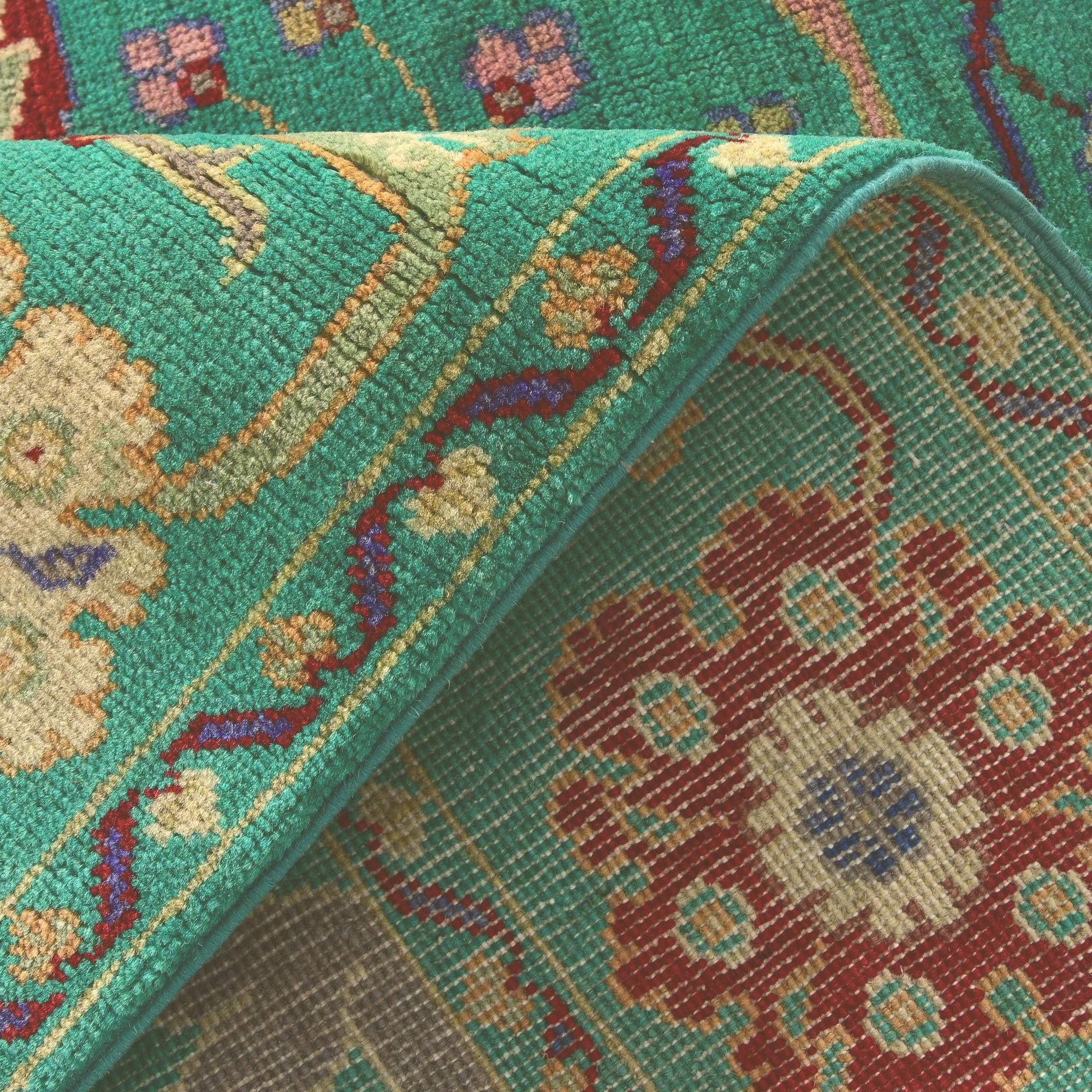 3' 11 x 6' 4 Hand Knotted Kazak Rug