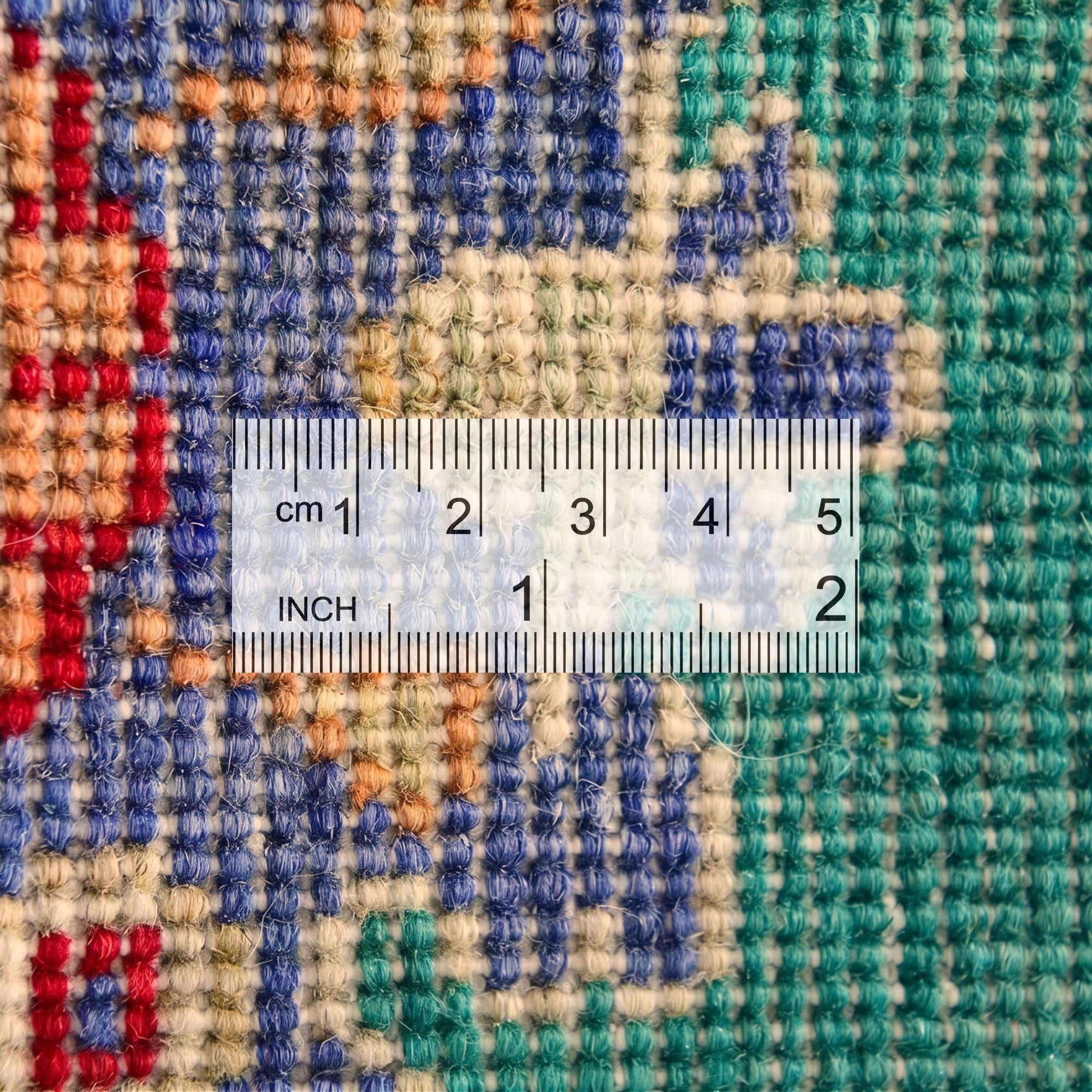 3' 11 x 6' 4 Hand Knotted Kazak Rug
