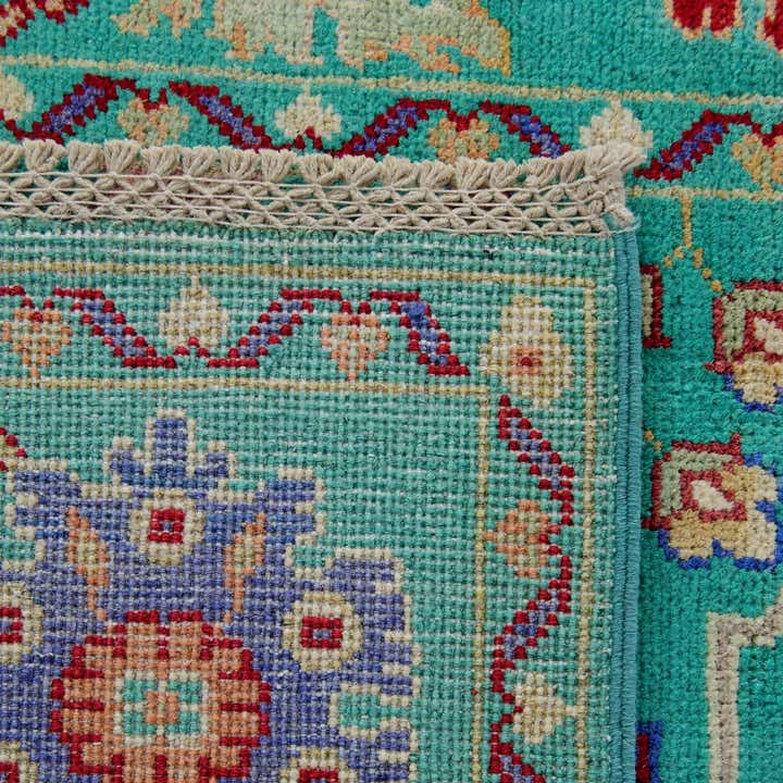 120cm x 195cm anudado a mano Kazak Alfombra