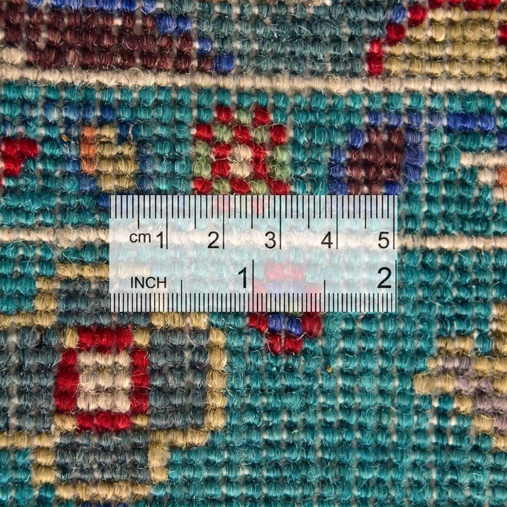 Detail image of 3' 10 x 5' 10 Hand Knotted Kazak Rug