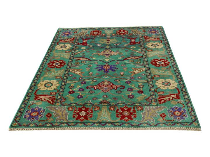 4' 2 x 6' 1 Hand Knotted Kazak Rug