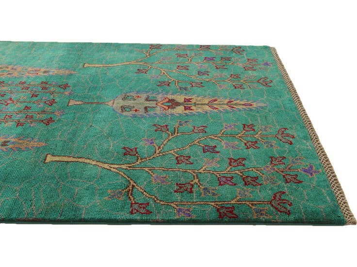 Detail image of 3' 3 x 4' 10 Hand Knotted Kazak Rug