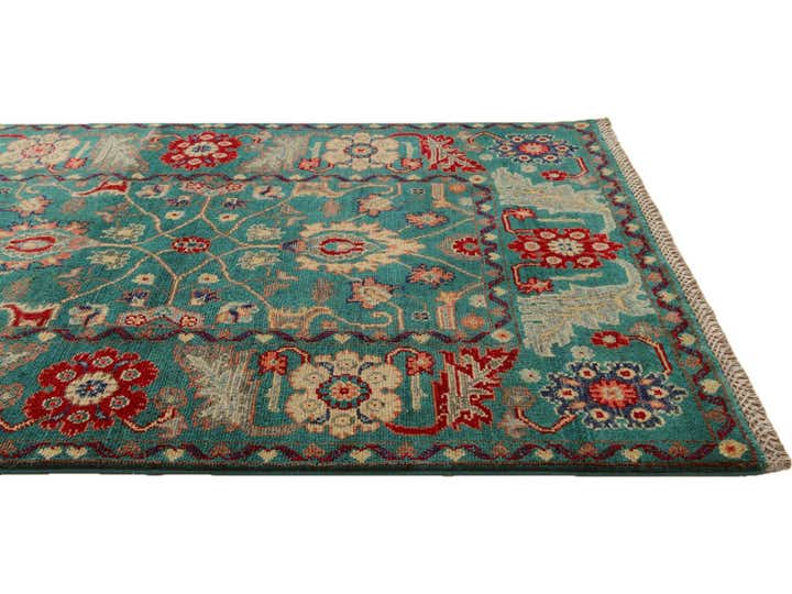3' 2 x 4' 11 Hand Knotted Kazak Rug