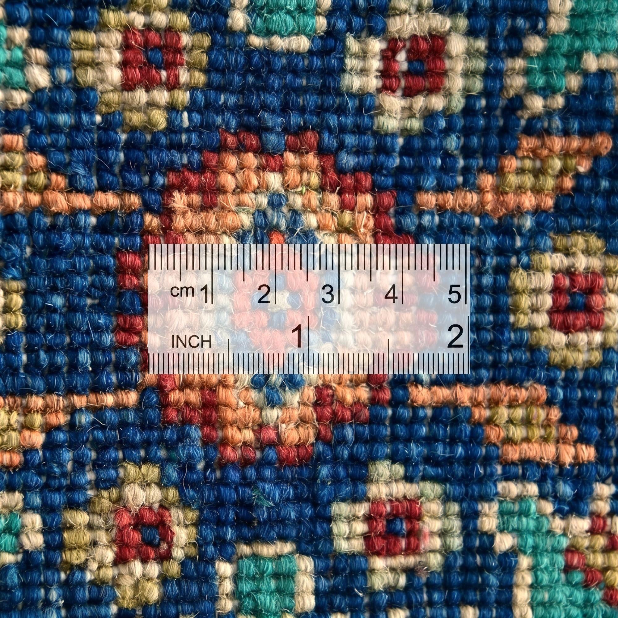 3' 3 x 5' Hand Knotted Kazak Rug