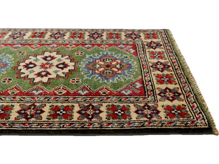Detail image of 1' 11 x 2' 10 Hand Knotted Kazak Rug