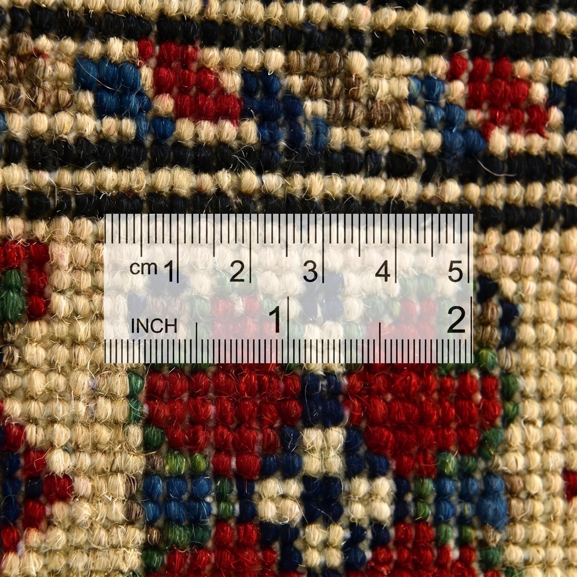 1' 11 x 2' 10 Hand Knotted Kazak Rug