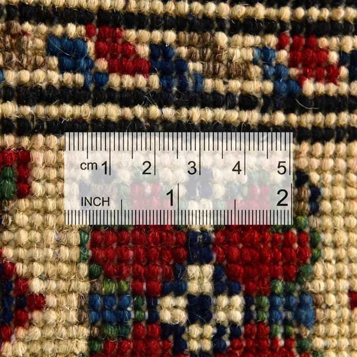 Detail image of 1' 11 x 2' 10 Hand Knotted Kazak Rug