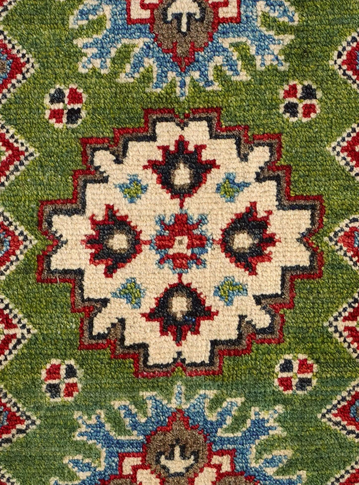 1' 11 x 2' 10 Hand Knotted Kazak Rug