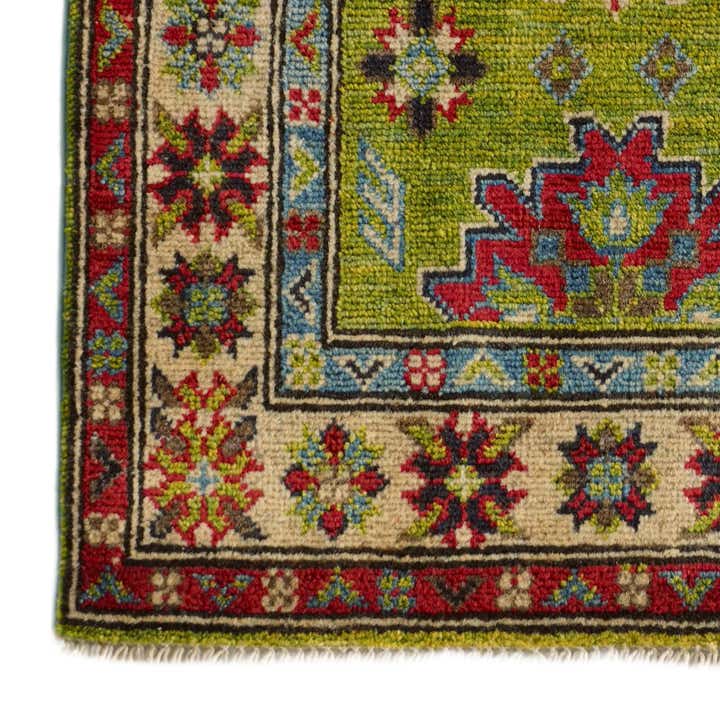 2' x 3' 3 Hand Knotted Kazak Rug