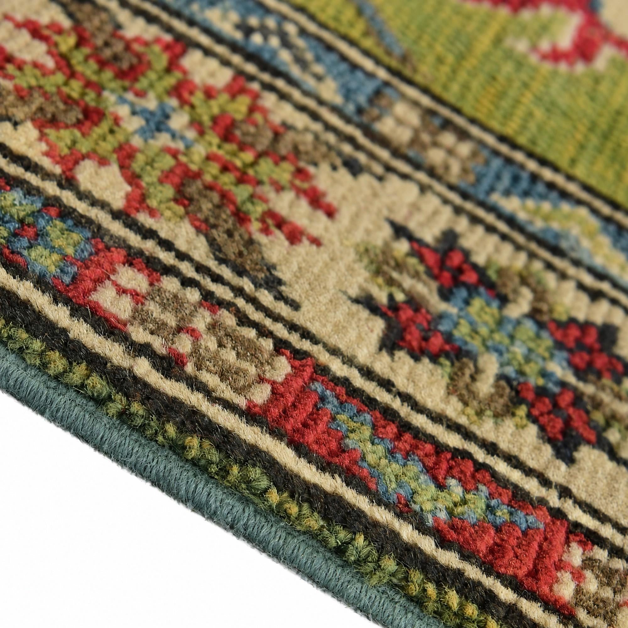 60cm x 100cm anudado a mano Kazak Alfombra