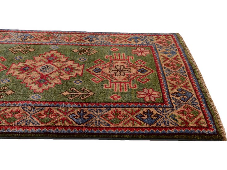 Detail image of 1' 11 x 3' 2 Hand Knotted Kazak Rug