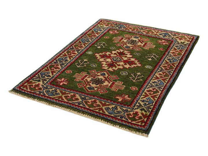 2' 2 x 3' Hand Knotted Kazak Rug