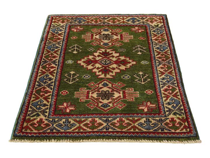 2' 2 x 3' Hand Knotted Kazak Rug