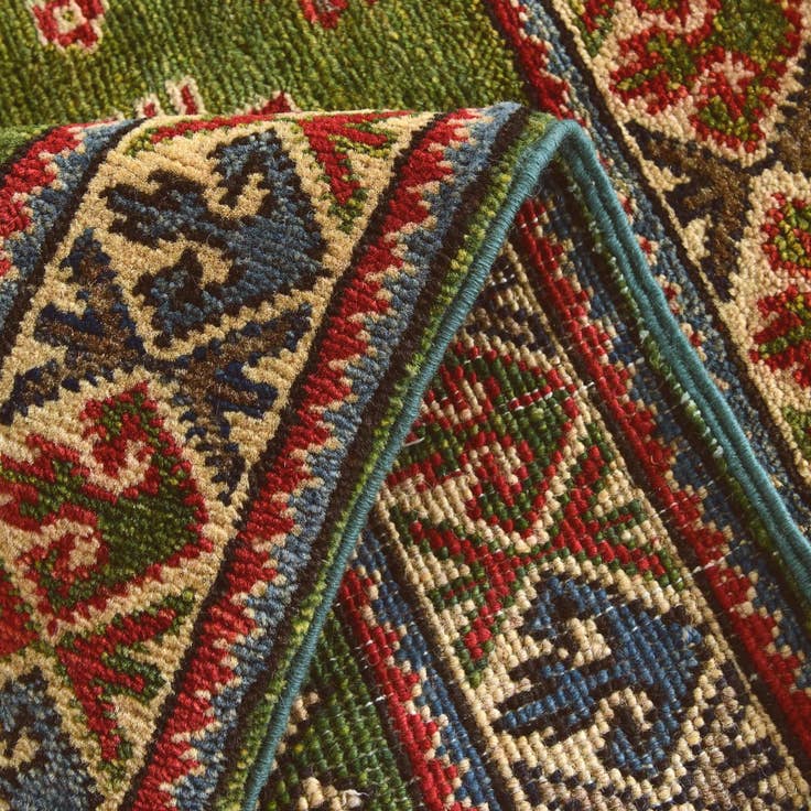 Detail image of 2' 2 x 3' Hand Knotted Kazak Rug