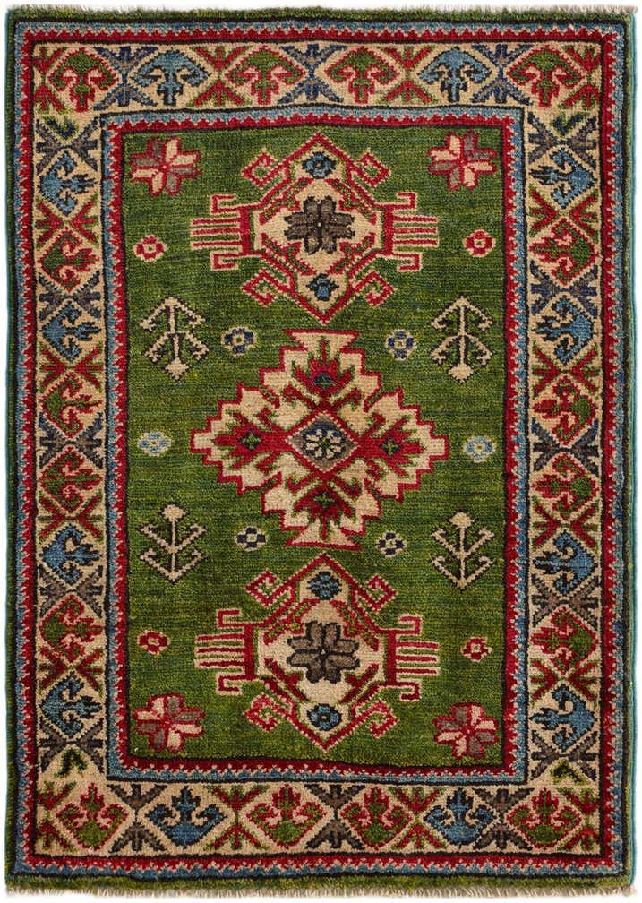 2' 2 x 3' Hand Knotted Kazak Rug