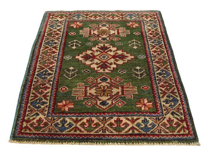 2' 2 x 3' 2 Hand Knotted Kazak Rug