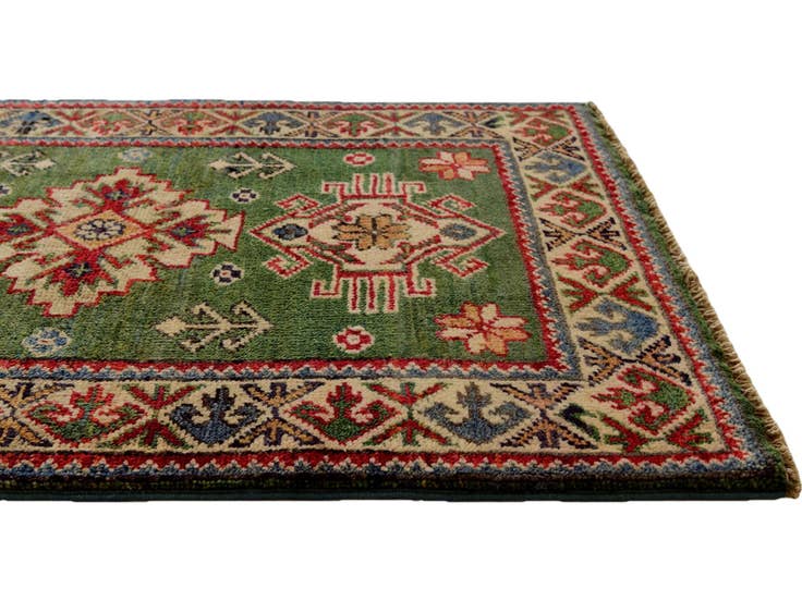 Detail image of 2' 2 x 3' 2 Hand Knotted Kazak Rug