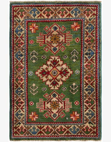 2' 2 x 3' 2 Hand Knotted Kazak Rug