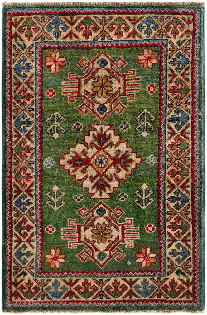 2' 2 x 3' 2 Hand Knotted Kazak Rug