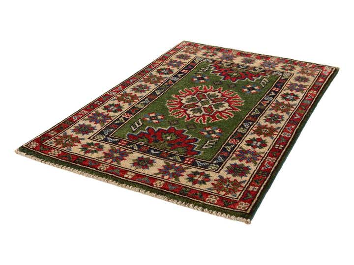 2' x 3' Hand Knotted Kazak Rug
