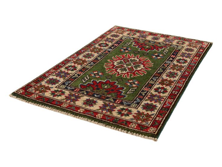 Detail image of 2' x 3' Hand Knotted Kazak Rug