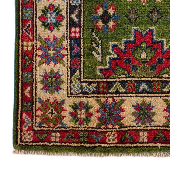 2' x 3' Hand Knotted Kazak Rug