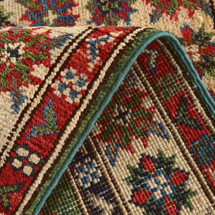 Detail image of 2' x 3' Hand Knotted Kazak Rug