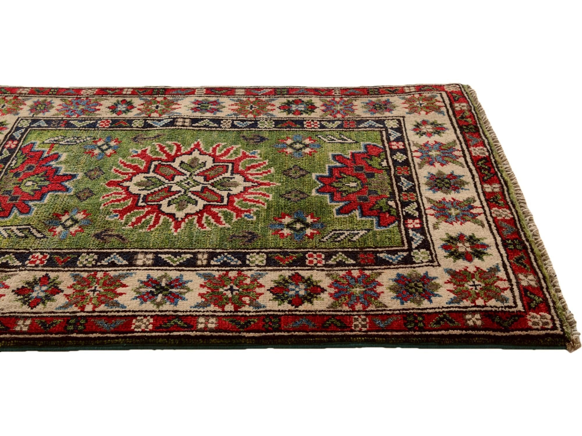 2' 1 x 3' 1 Hand Knotted Kazak Rug