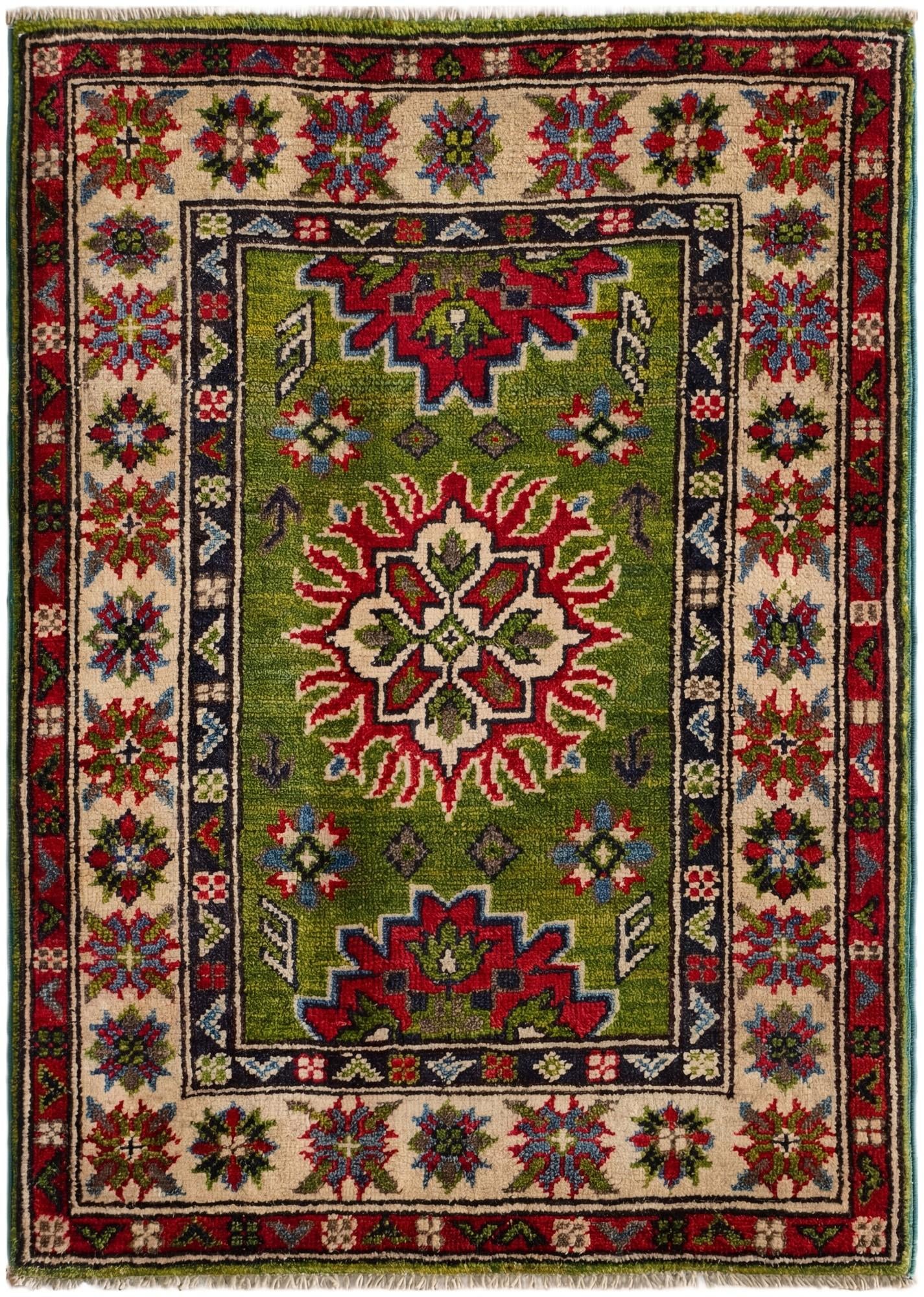 2' 1 x 3' 1 Hand Knotted Kazak Rug