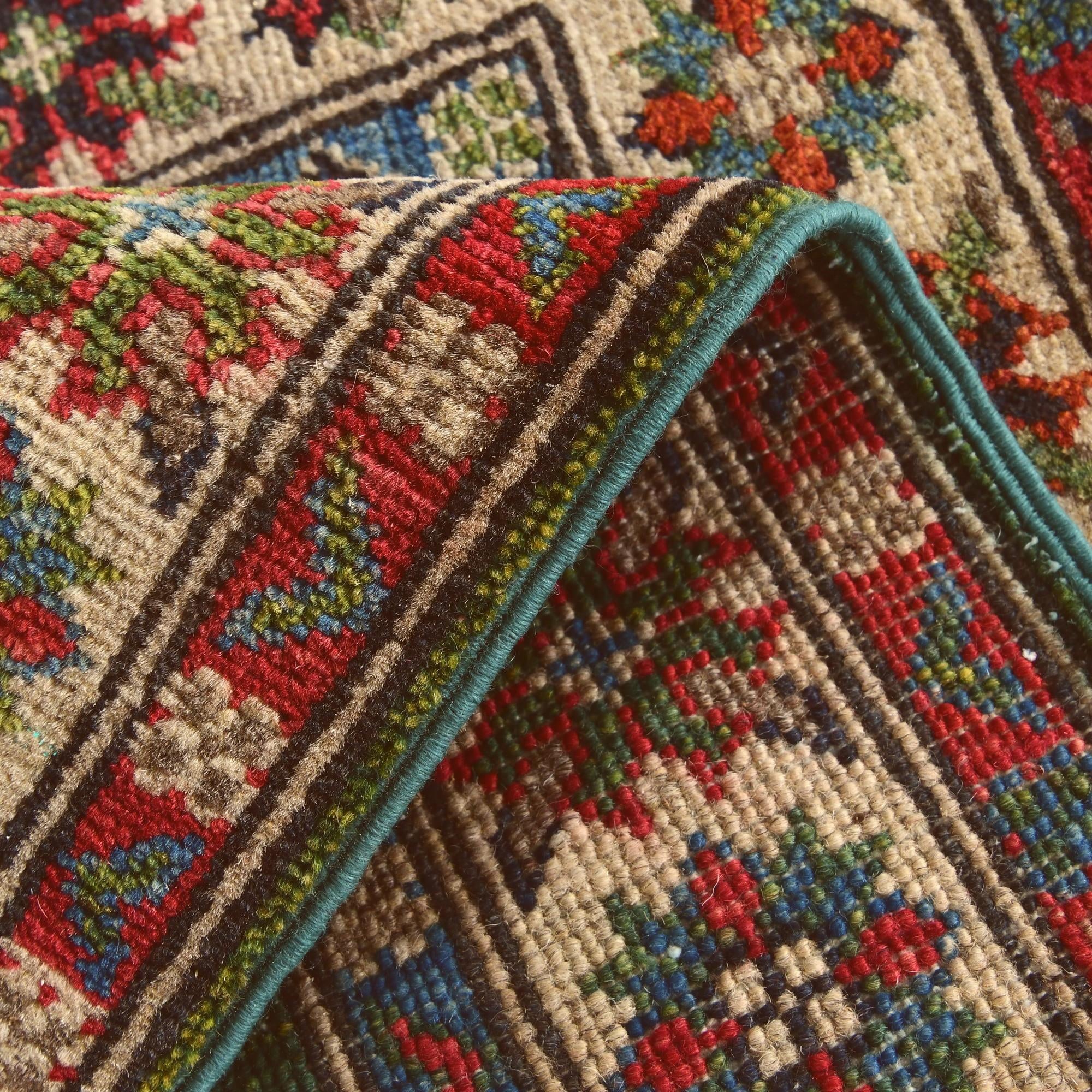 2' x 2' 11 Hand Knotted Kazak Rug