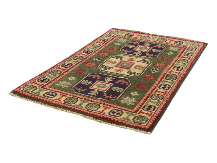 Detail image of 2' x 3' Hand Knotted Kazak Rug