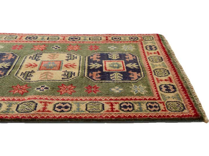 2' x 3' Hand Knotted Kazak Rug