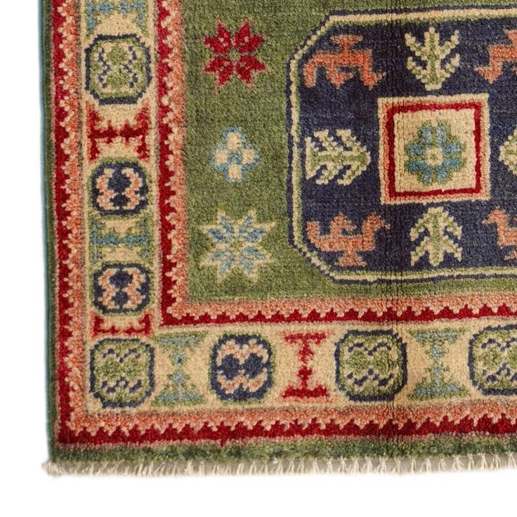 Detail image of 2' x 3' Hand Knotted Kazak Rug
