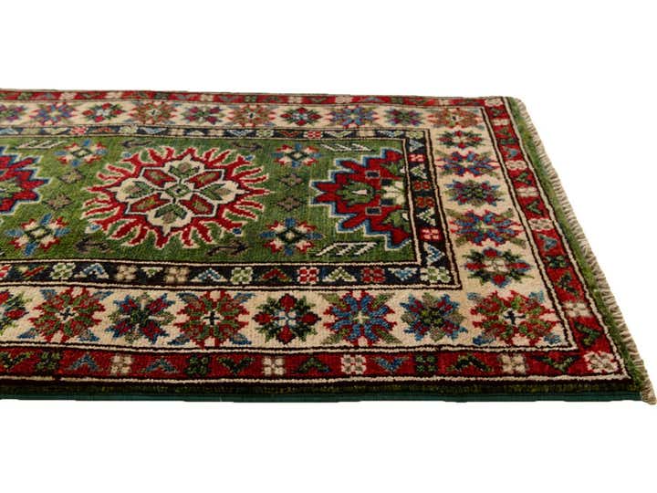 1' 11 x 2' 7 Hand Knotted Kazak Rug