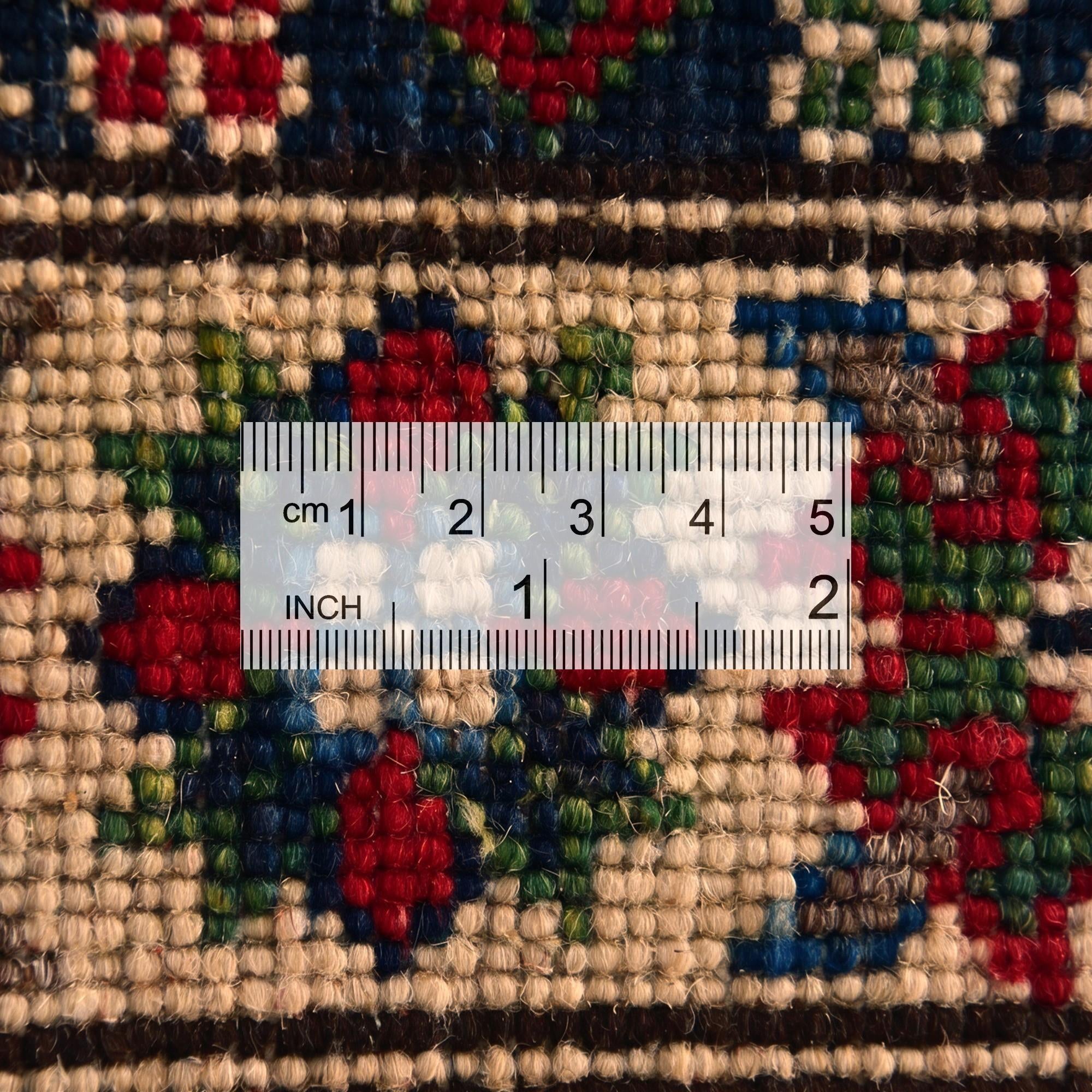 1' 11 x 2' 7 Hand Knotted Kazak Rug