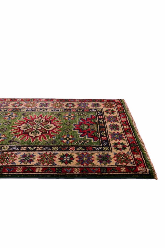 Detail image of 1' 11 x 2' 10 Hand Knotted Kazak Rug